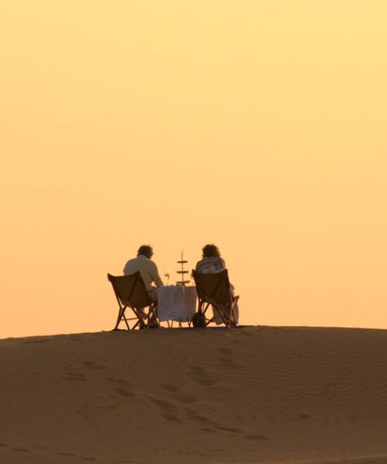 Dinner On Dunes